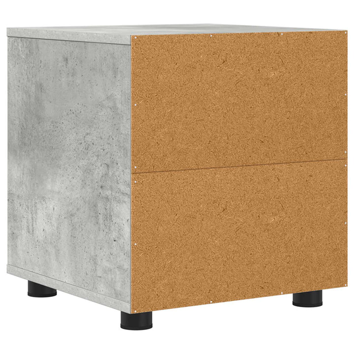 Badeværelsesskab Beton Grå 40,5 x 40 x 44 cm Konstrueret træ