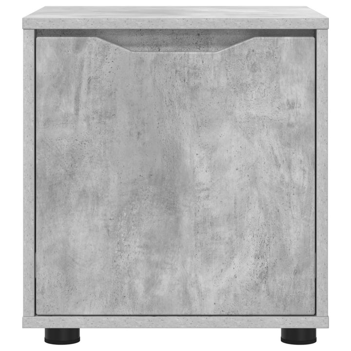 Badeværelsesskab Beton Grå 40,5 x 40 x 44 cm Konstrueret træ
