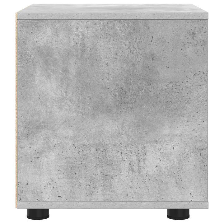 Badeværelsesskab Beton Grå 40,5 x 40 x 44 cm Konstrueret træ
