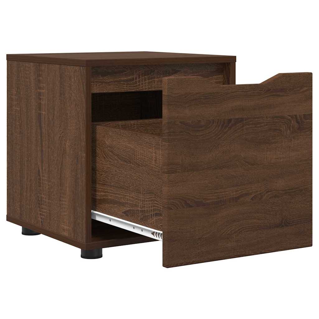 Badeværelsesskab Brun eg 40,5 x 40 x 44 cm Konstrueret træ