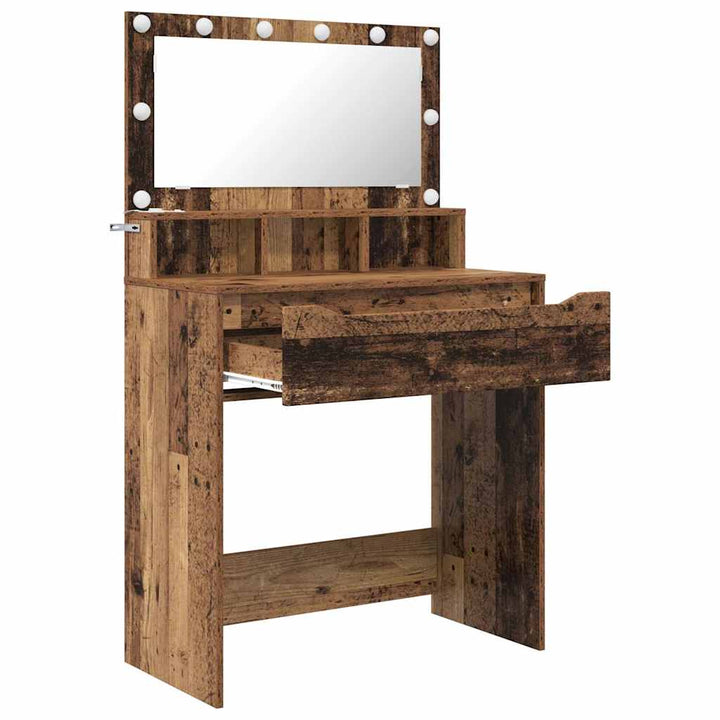 Soveværelsessminkeborde Gammelt træ 80 x 39,6 x 135 cm