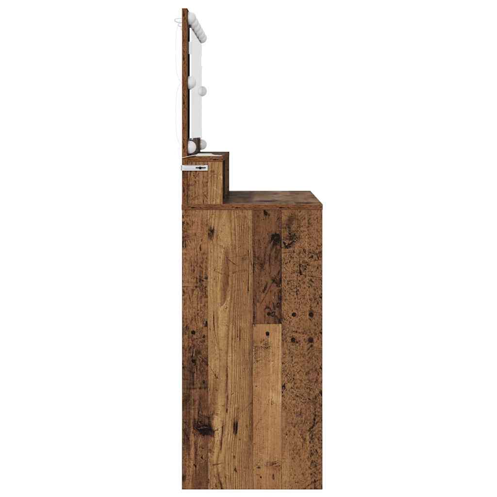 Soveværelsessminkeborde Gammelt træ 80 x 39,6 x 135 cm