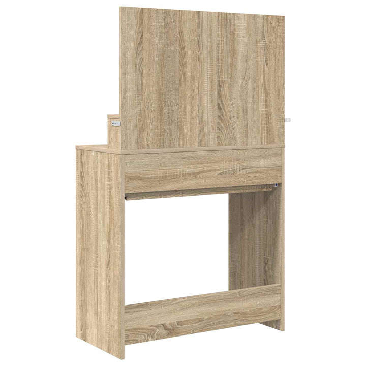Soveværelsessminkeborde Sonoma eg 80 x 39,6 x 135 cm