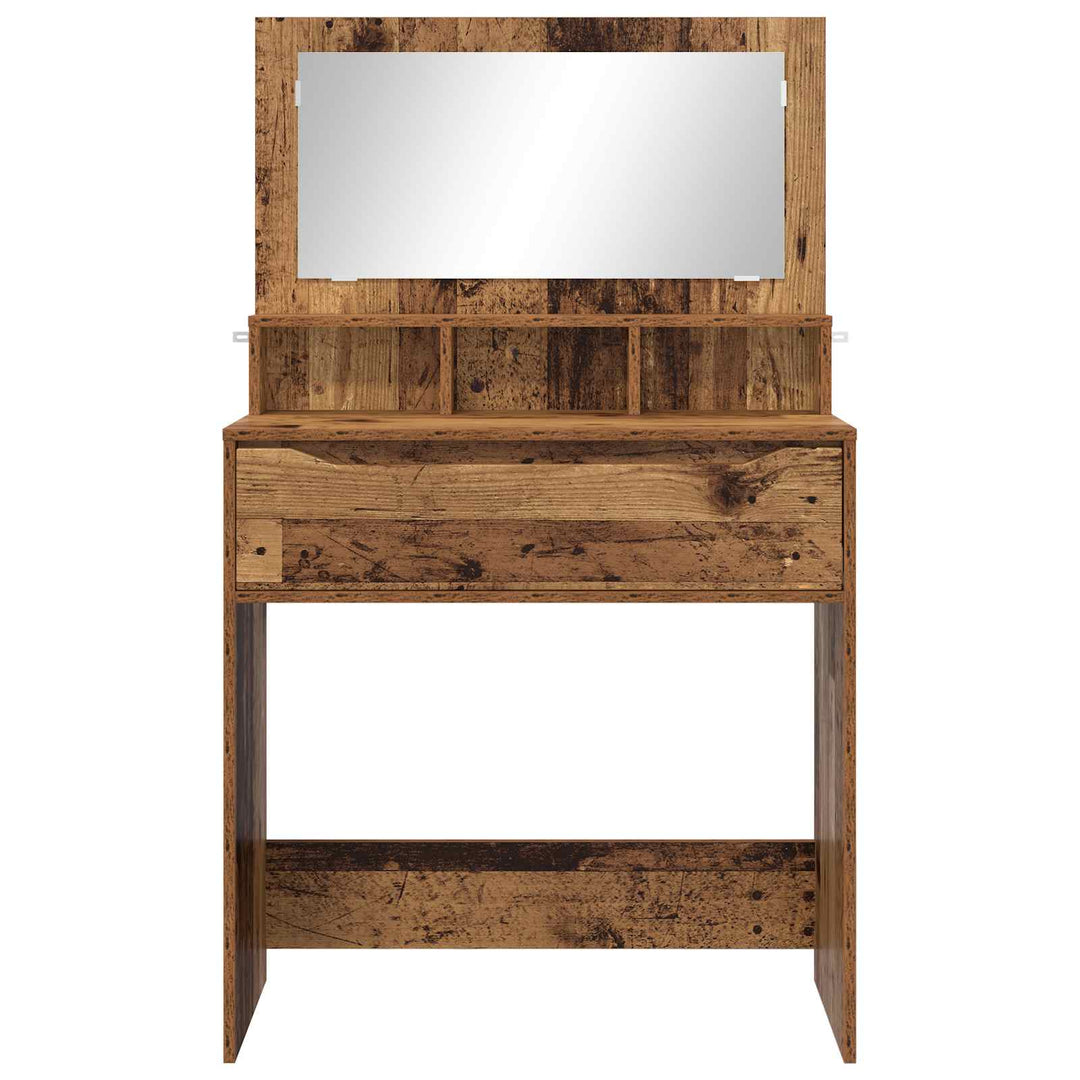 Soveværelsessminkeborde Gammelt træ 80 x 39,6 x 135 cm