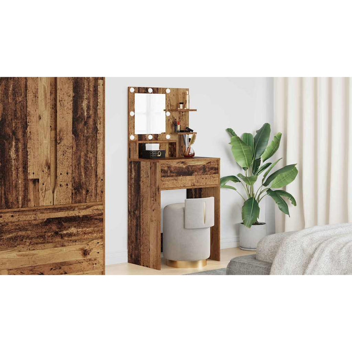 Soveværelsessminkeborde Gammelt træ 80 x 39,6 x 135 cm