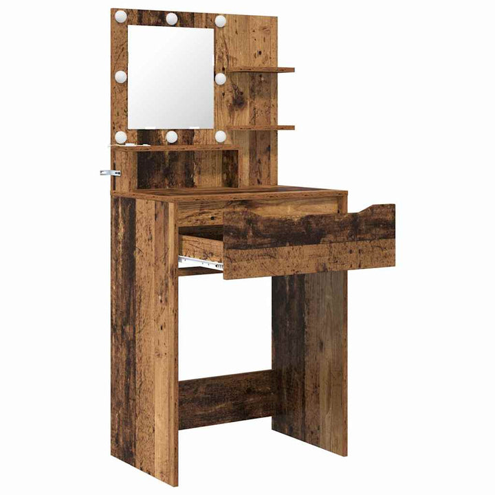Soveværelsessminkeborde Gammelt træ 80 x 39,6 x 135 cm