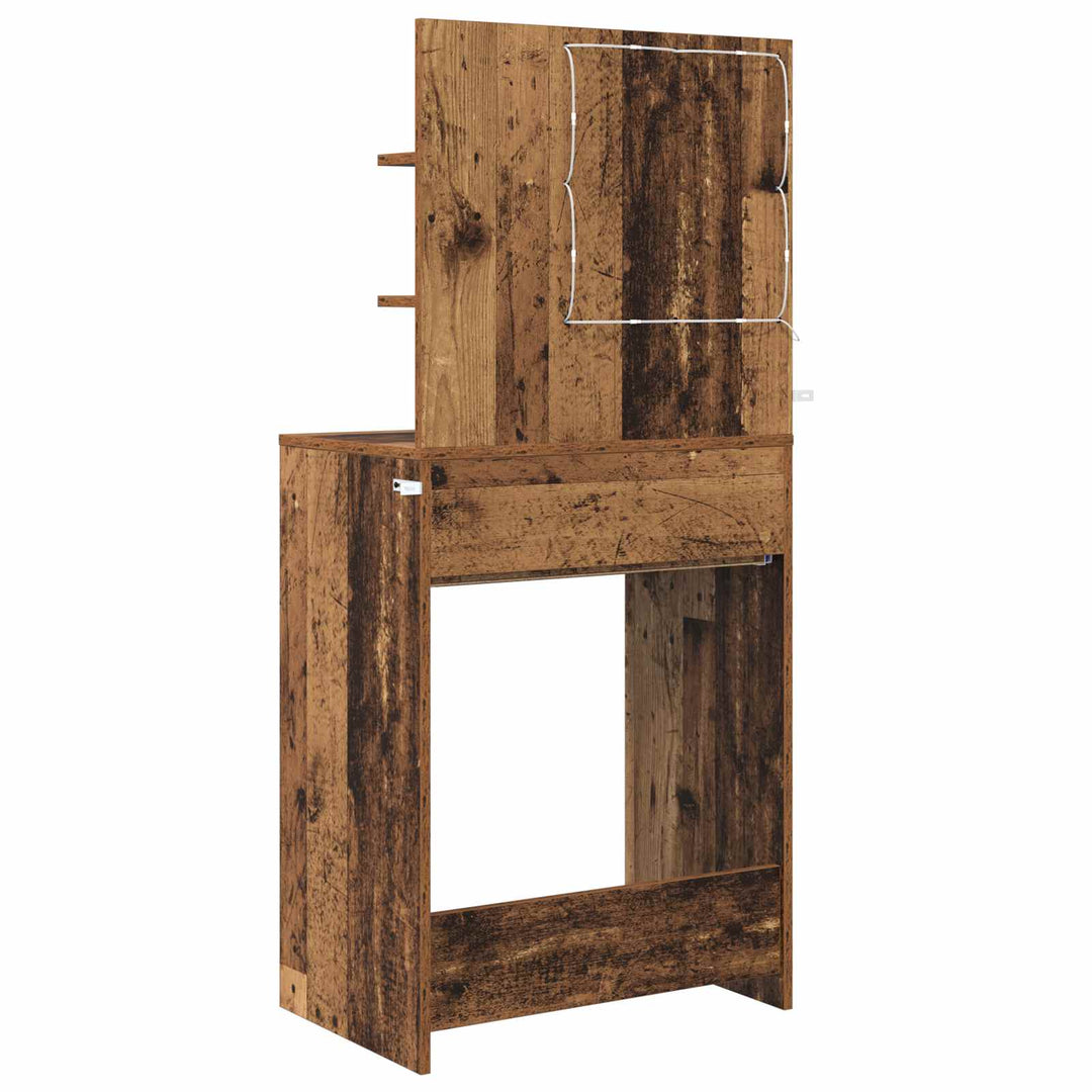 Soveværelsessminkeborde Gammelt træ 80 x 39,6 x 135 cm
