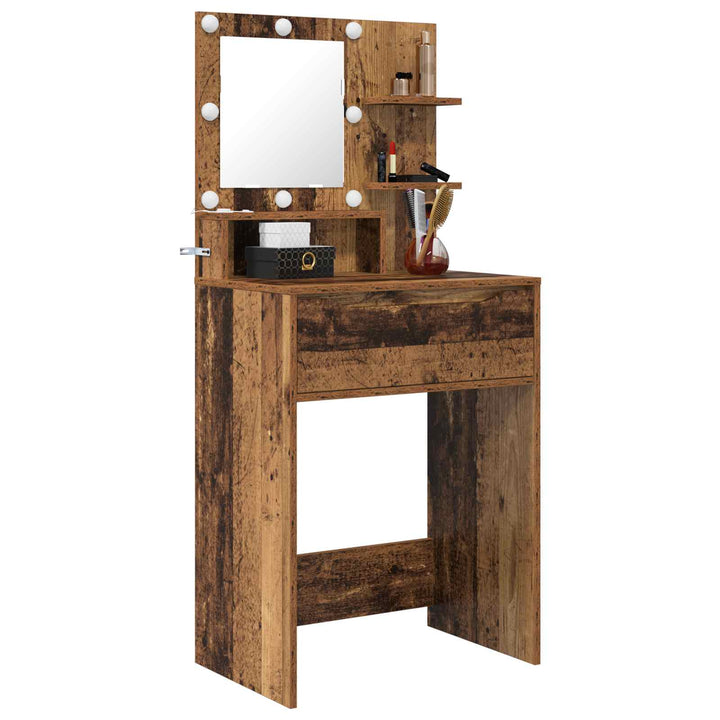 Soveværelsessminkeborde Gammelt træ 80 x 39,6 x 135 cm
