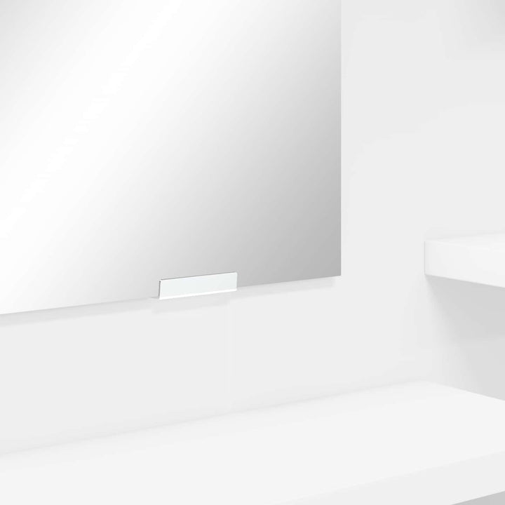 Soveværelsessminkeborde Hvid 80 x 39,6 x 135 cm Konstrueret træ
