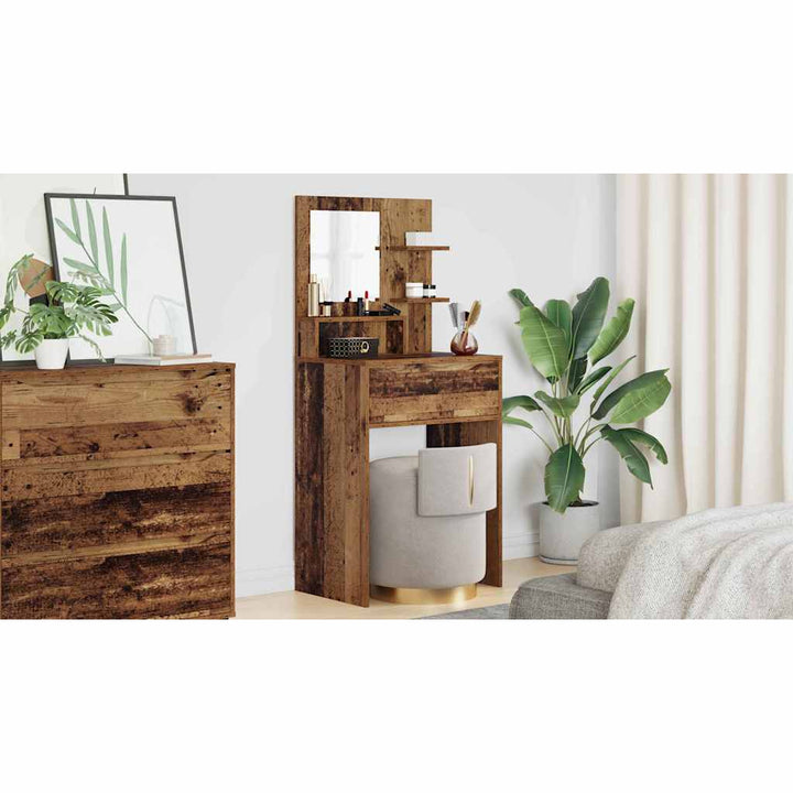Soveværelsessminkeborde Gammelt træ 80 x 39,6 x 135 cm