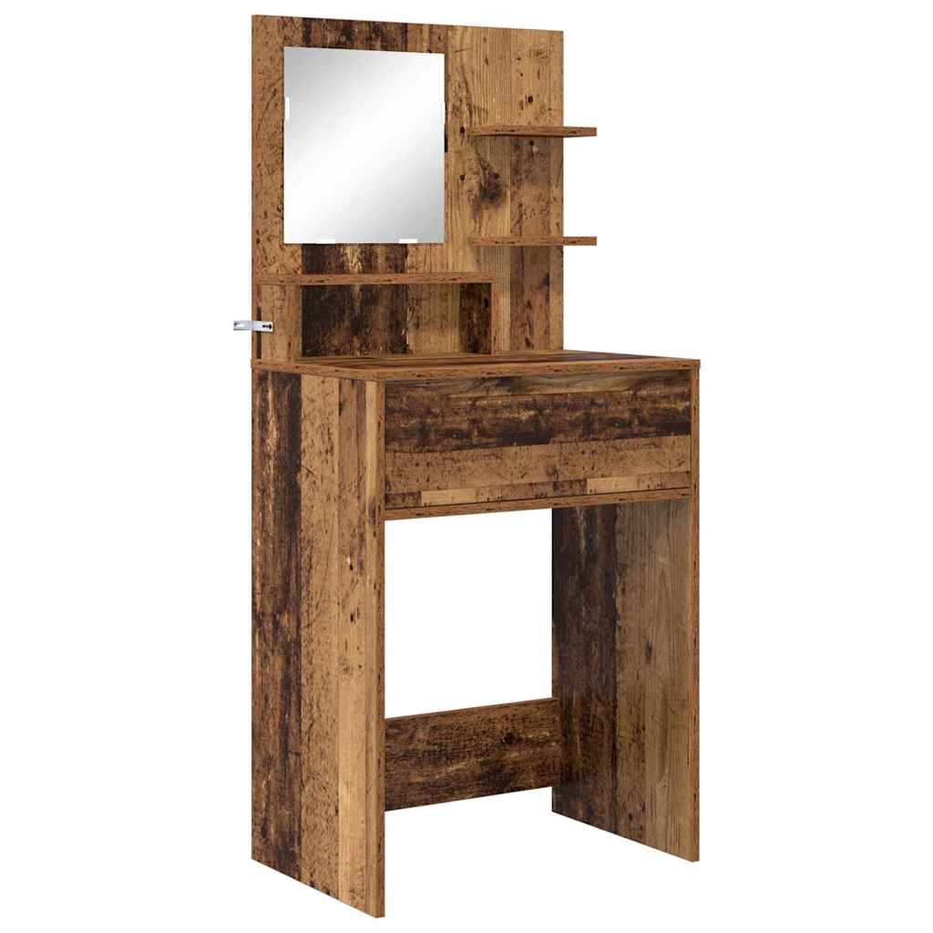 Soveværelsessminkeborde Gammelt træ 80 x 39,6 x 135 cm
