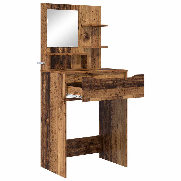 Soveværelsessminkeborde Gammelt træ 80 x 39,6 x 135 cm