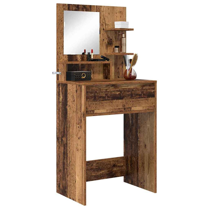 Soveværelsessminkeborde Gammelt træ 80 x 39,6 x 135 cm