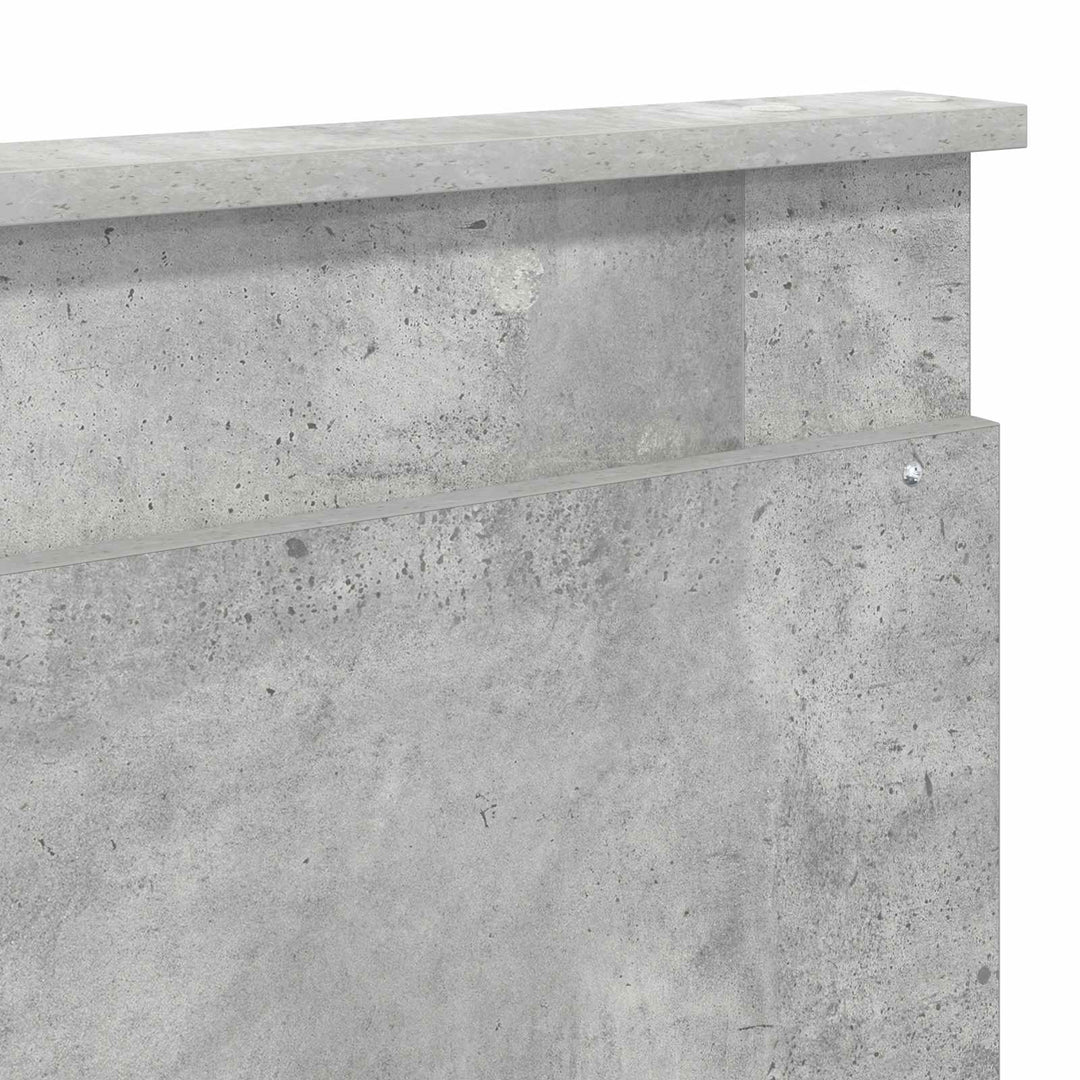 Hovedgærde Beton Grå Konstrueret træ