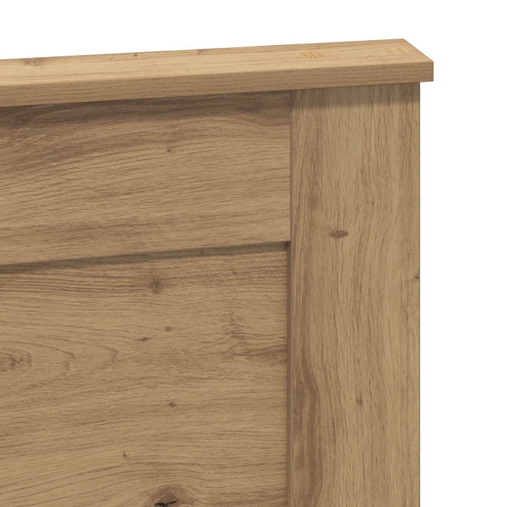 Hovedgærde med hovedgærde Artisan Egetræ 160 cm Konstrueret træ