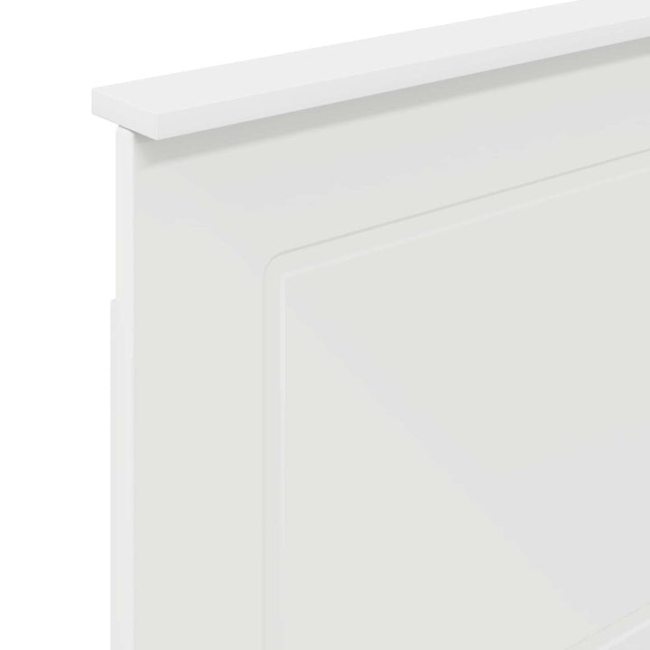 Hovedgærde Hvid 100 cm Konstrueret træ