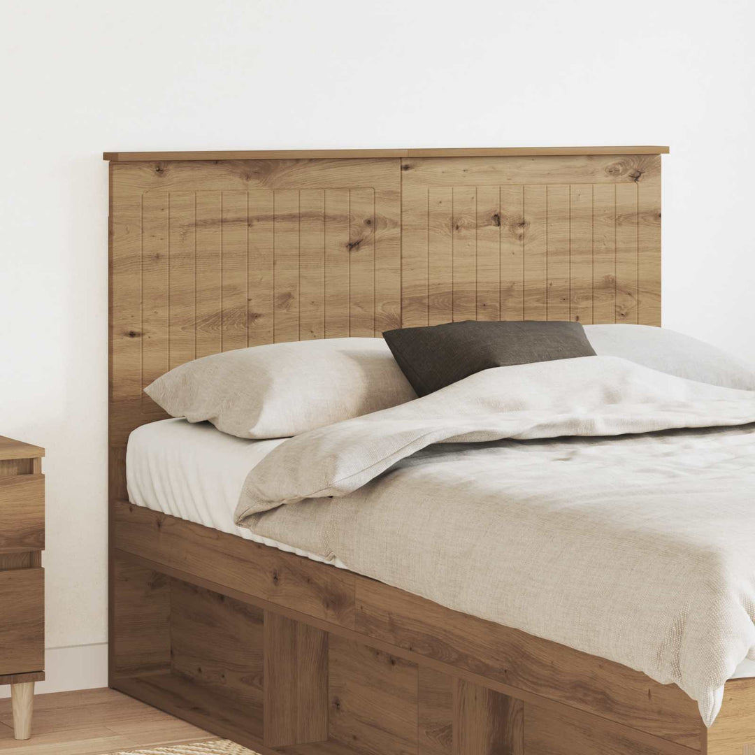Hovedgærde med hovedgærde Artisan Egetræ 120 cm Konstrueret træ