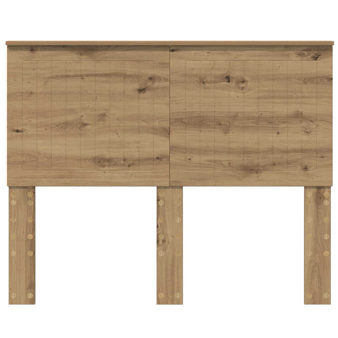 Hovedgærde med hovedgærde Artisan Egetræ 120 cm Konstrueret træ