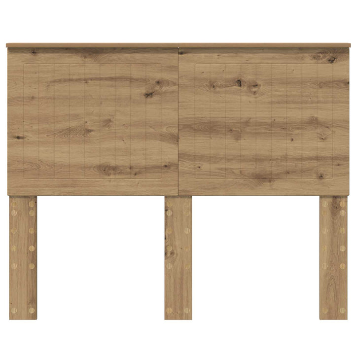 Hovedgærde med hovedgærde Artisan Egetræ 120 cm Konstrueret træ