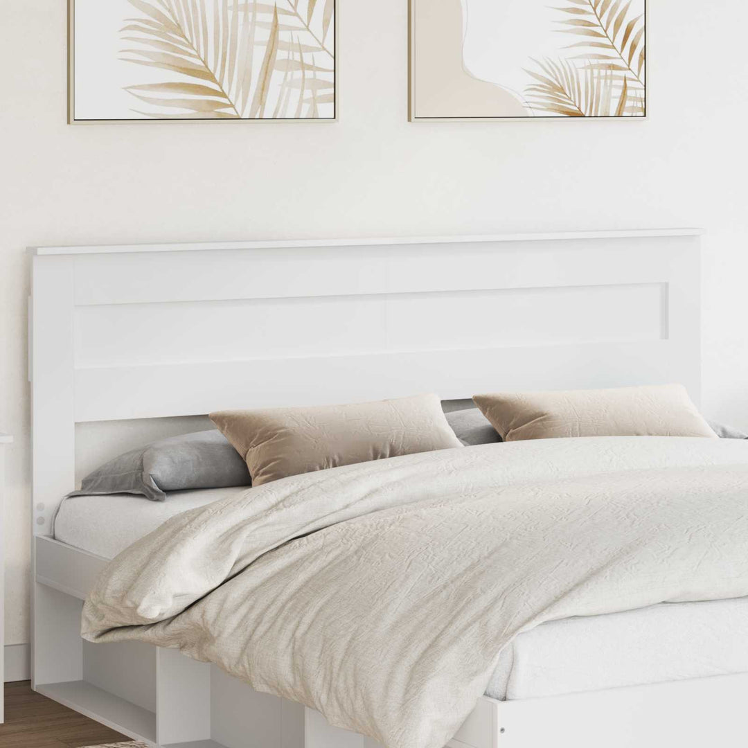 Hovedgærde Hvid Konstrueret træ