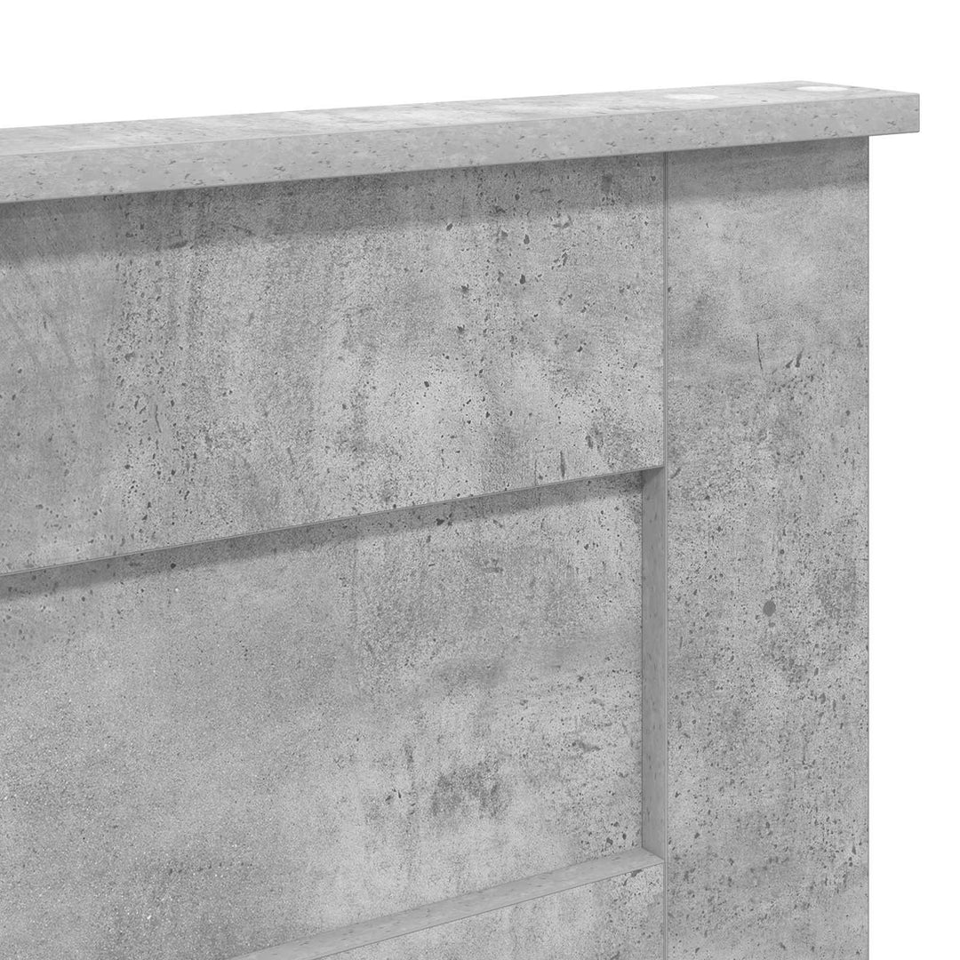 Hovedgærde Beton Grå Konstrueret træ