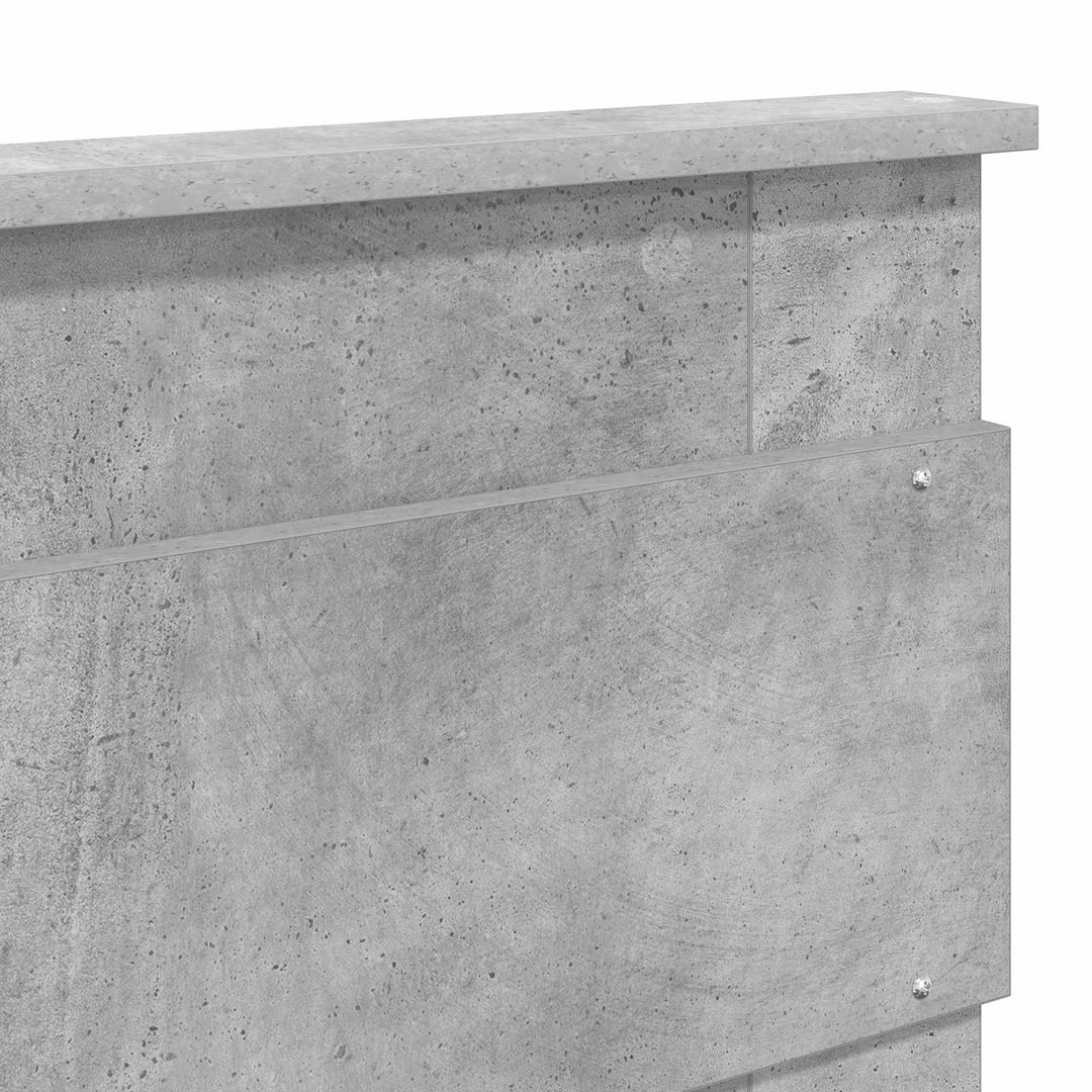 Hovedgærde Beton Grå Konstrueret træ