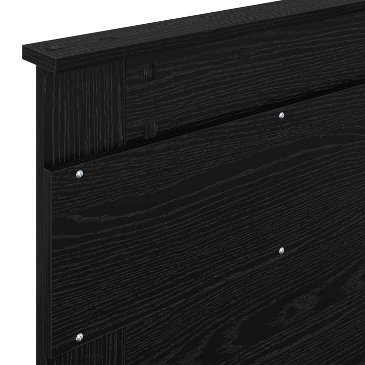 Hovedgærde Sort eg Konstrueret træ