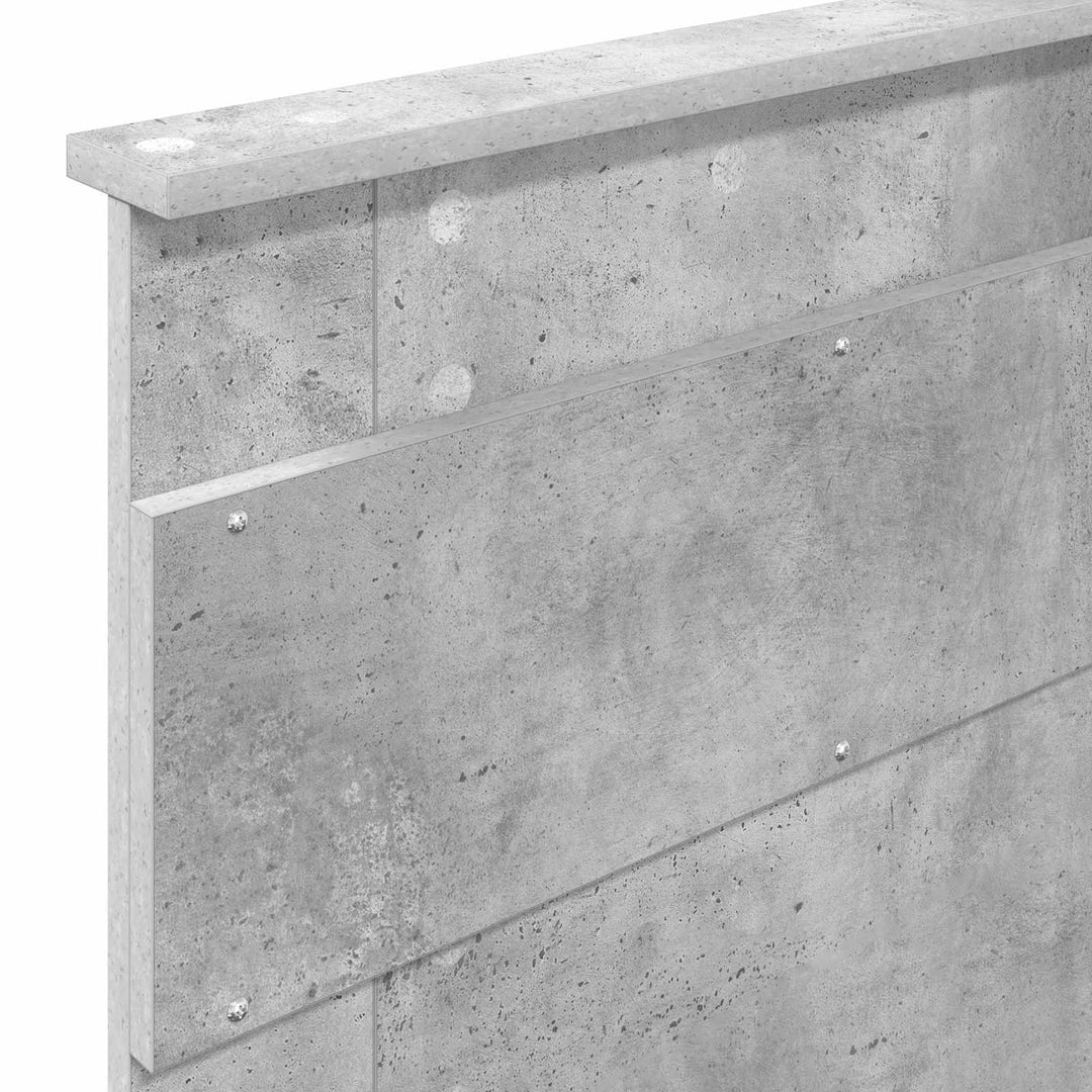 Hovedgærde Beton Grå Konstrueret træ