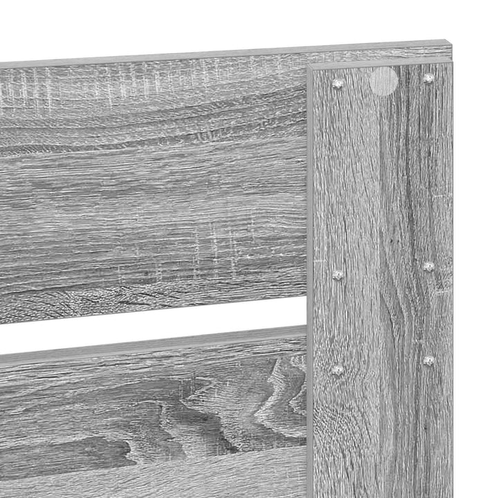 Hovedgærde Grå Sonoma Konstrueret træ