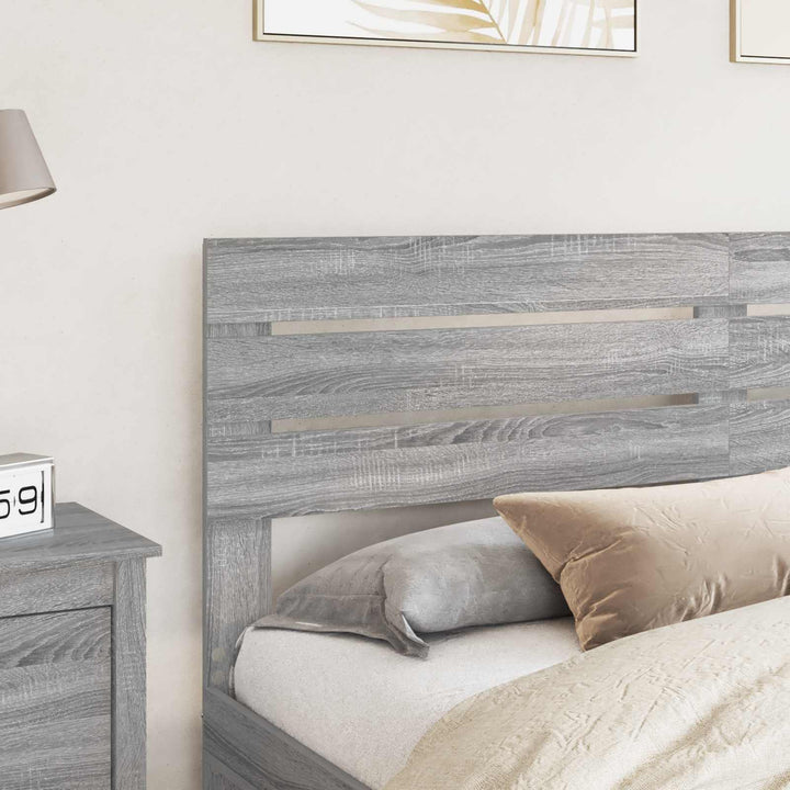 Hovedgærde Grå Sonoma Konstrueret træ