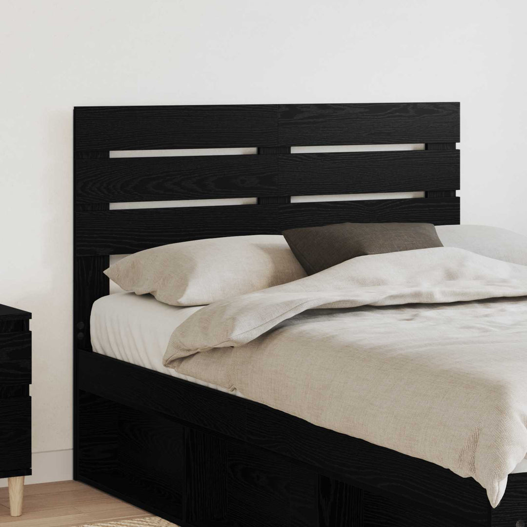 Hovedgærde Sort eg Konstrueret træ