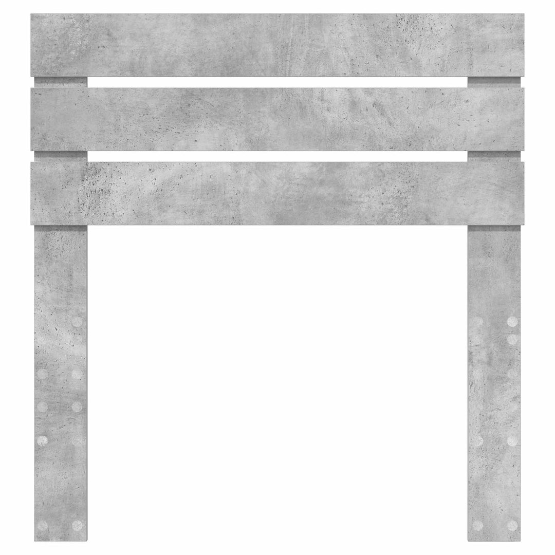 Hovedgærde Beton Grå Konstrueret træ
