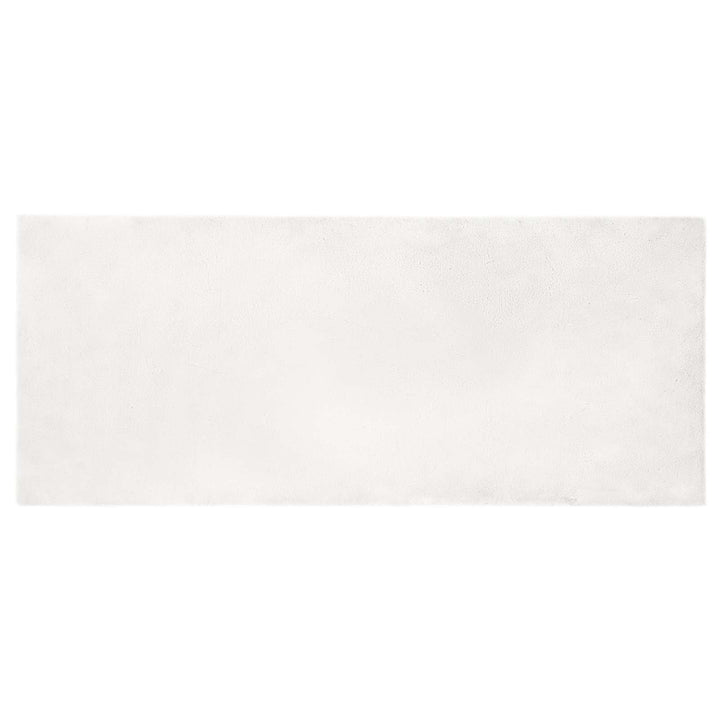 Skridsikker tæppe af kunstig kaninpels OLITE Hvid 80 x 200 cm