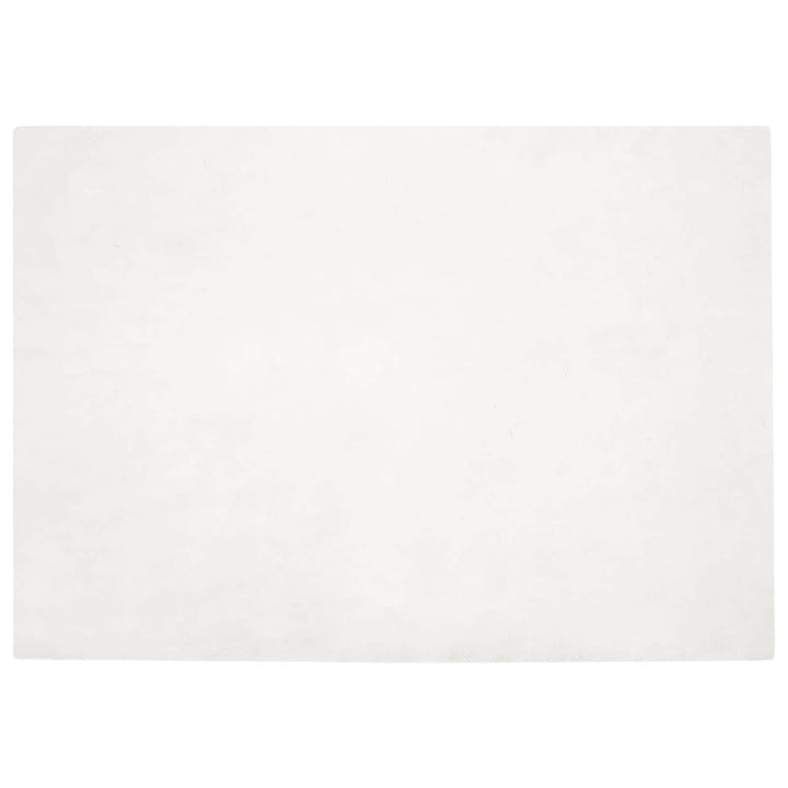 Skridsikker tæppe af kunstig kaninpels OLITE Hvid 120 x 170 cm