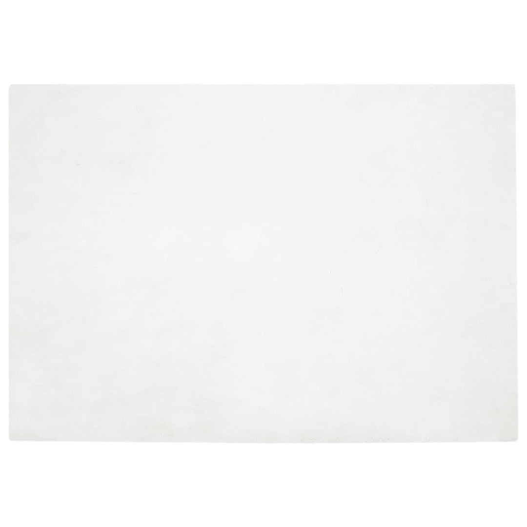 Skridsikker tæppe af kunstig kaninpels OLITE Hvid 140 x 200 cm