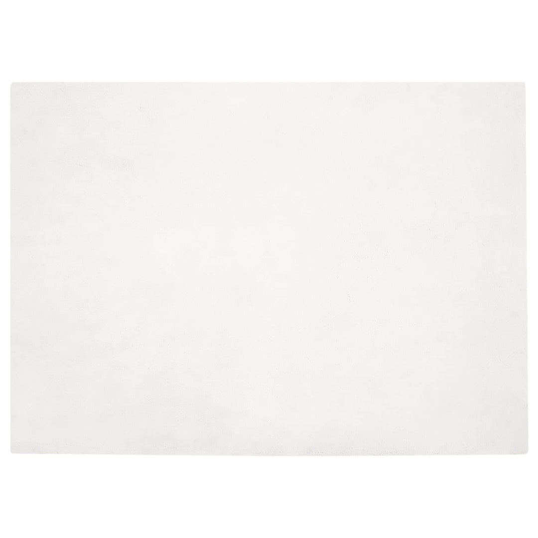 Skridsikker tæppe af kunstig kaninpels OLITE Hvid 240 x 340 cm
