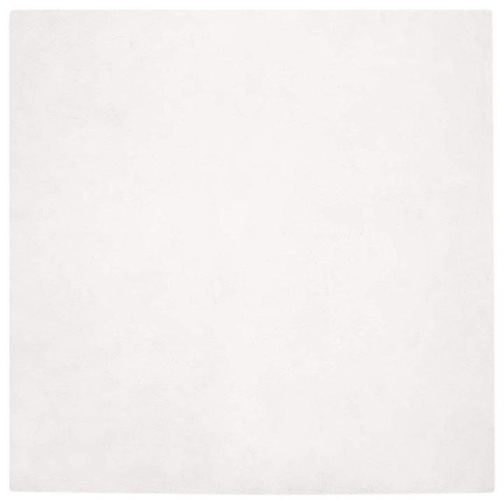 Skridsikker tæppe af kunstig kaninpels OLITE Hvid 200 x 200 cm