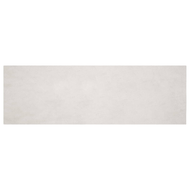 Skridsikker tæppe af kunstig kaninpels OLITE Beige 80 x 250 cm