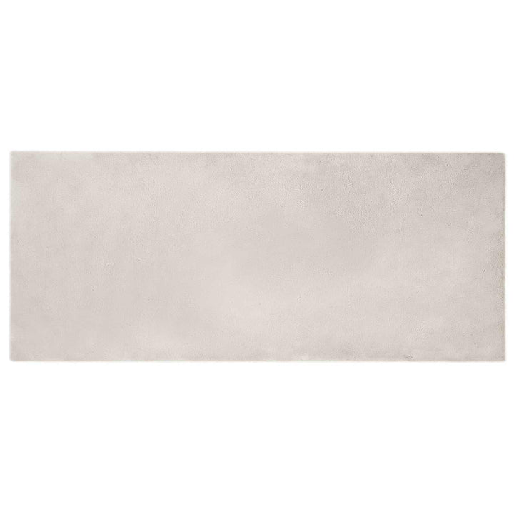 Skridsikker tæppe af kunstig kaninpels OLITE Beige 100 x 200 cm