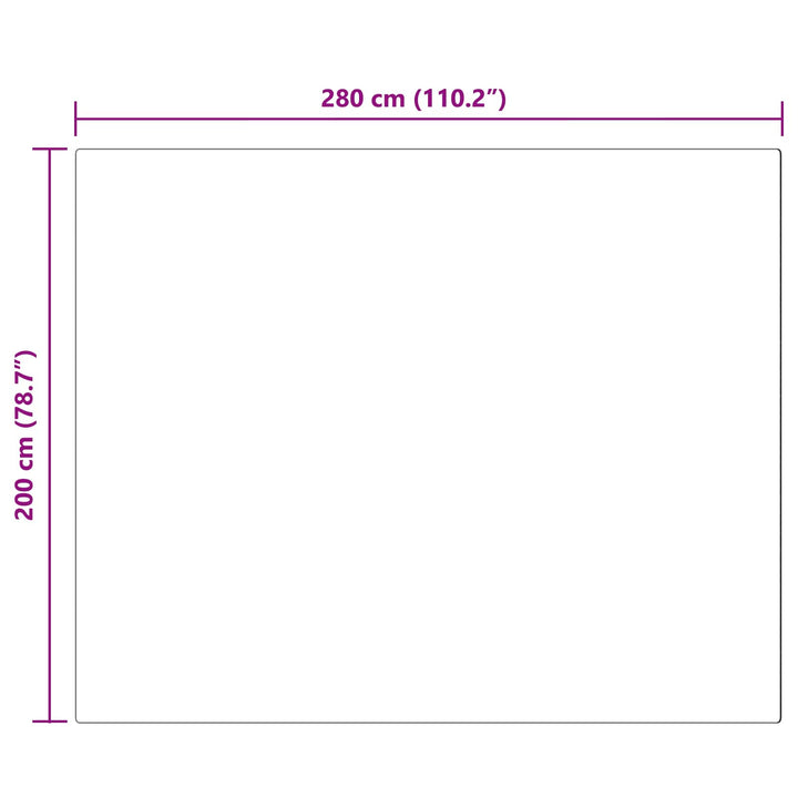 Skridsikker tæppe af kunstig kaninpels OLITE Beige 200 x 280 cm