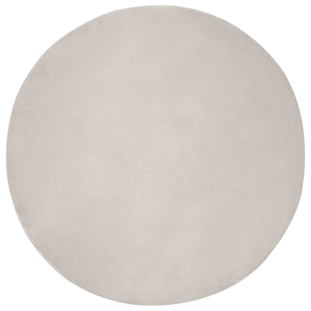 Skridsikker tæppe af kunstig kaninpels OLITE Beige Ø 160 cm