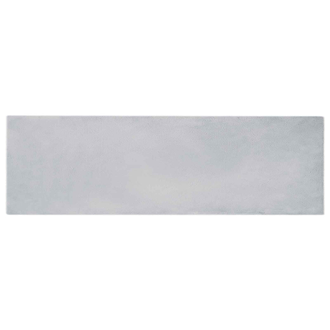Skridsikker tæppe af kunstig kaninpels OLITE Grå 80 x 250 cm