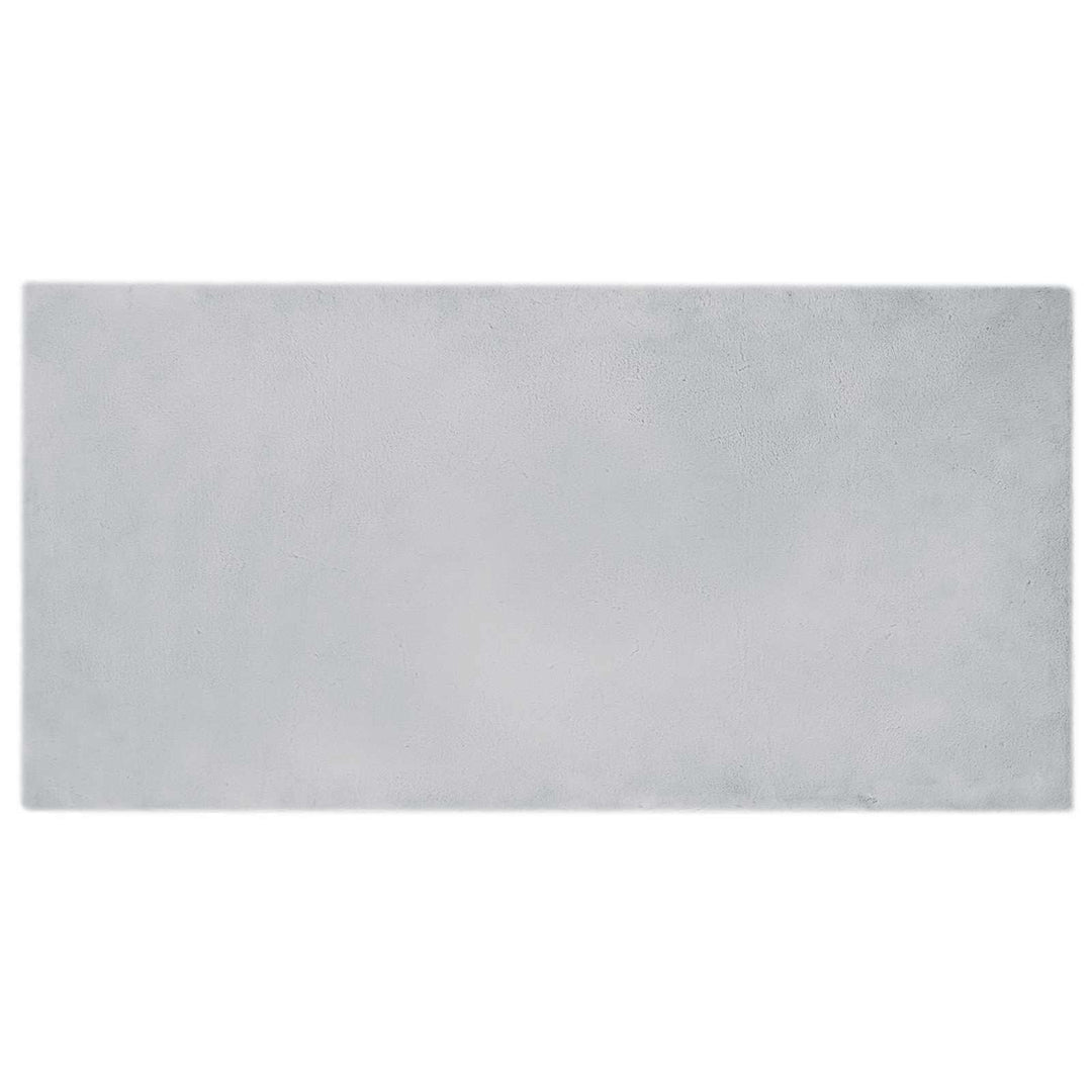 Skridsikker tæppe af kunstig kaninpels OLITE Grå 100 x 200 cm