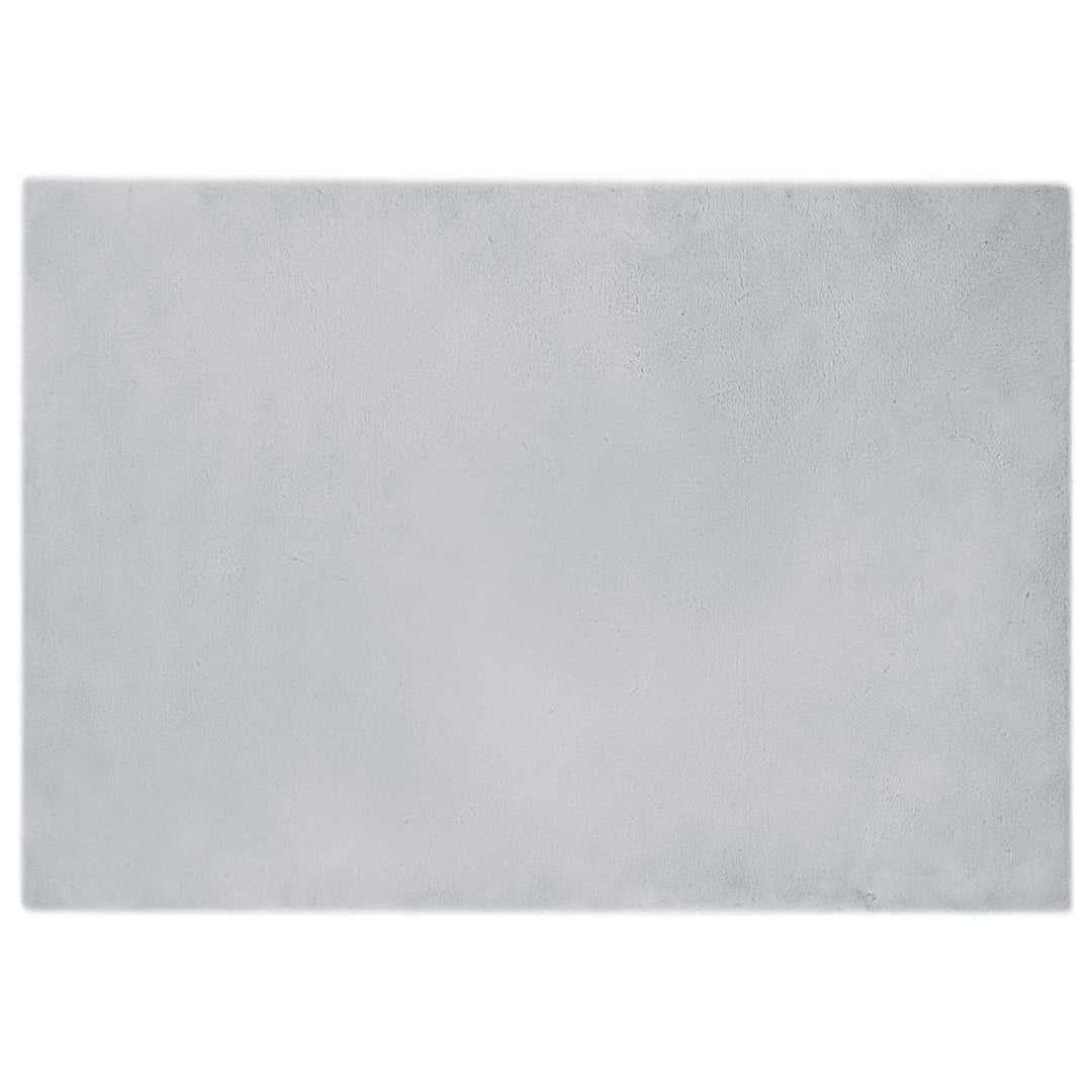 Skridsikker tæppe af kunstig kaninpels OLITE Grå 140 x 200 cm