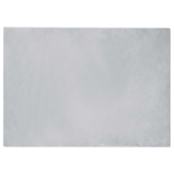 Skridsikker tæppe af kunstig kaninpels OLITE Grå 240 x 340 cm