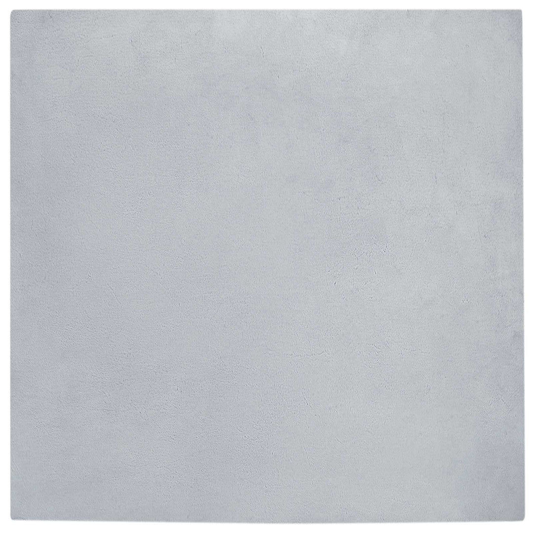 Skridsikker tæppe af kunstig kaninpels OLITE Grå 240 x 240 cm