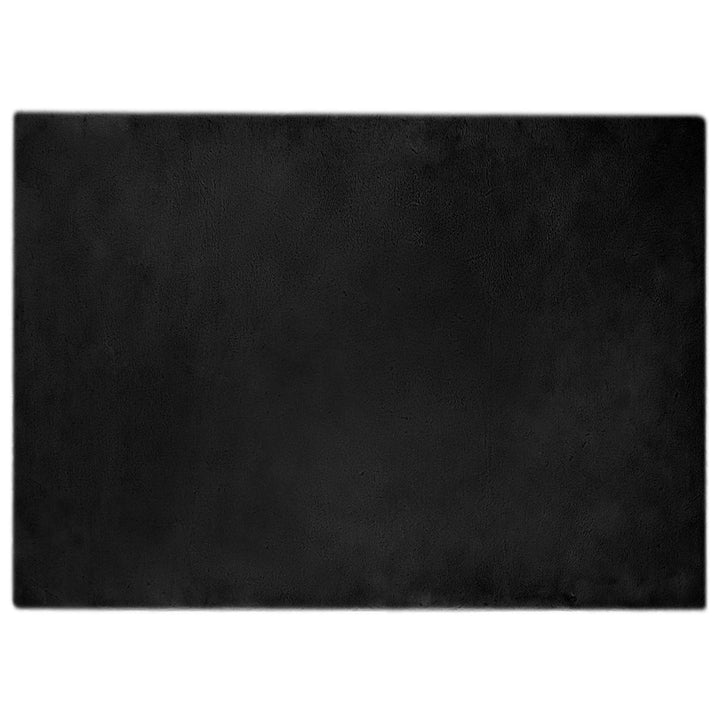 Skridsikker tæppe af kunstig kaninpels OLITE Sort 240 x 340 cm