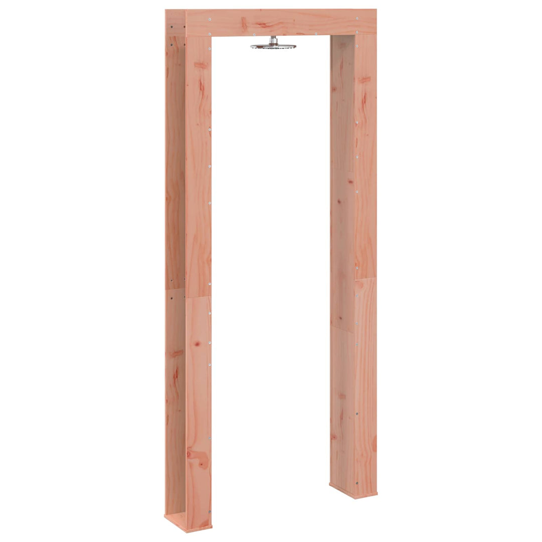 Udendørs bruser 226 cm Massiv Douglas træ og rustfrit stål