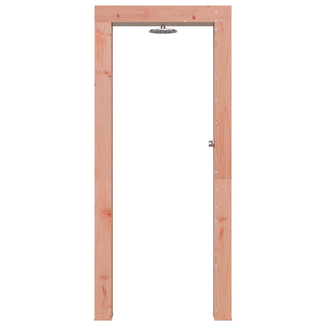 Udendørs bruser 226 cm Massiv Douglas træ og rustfrit stål