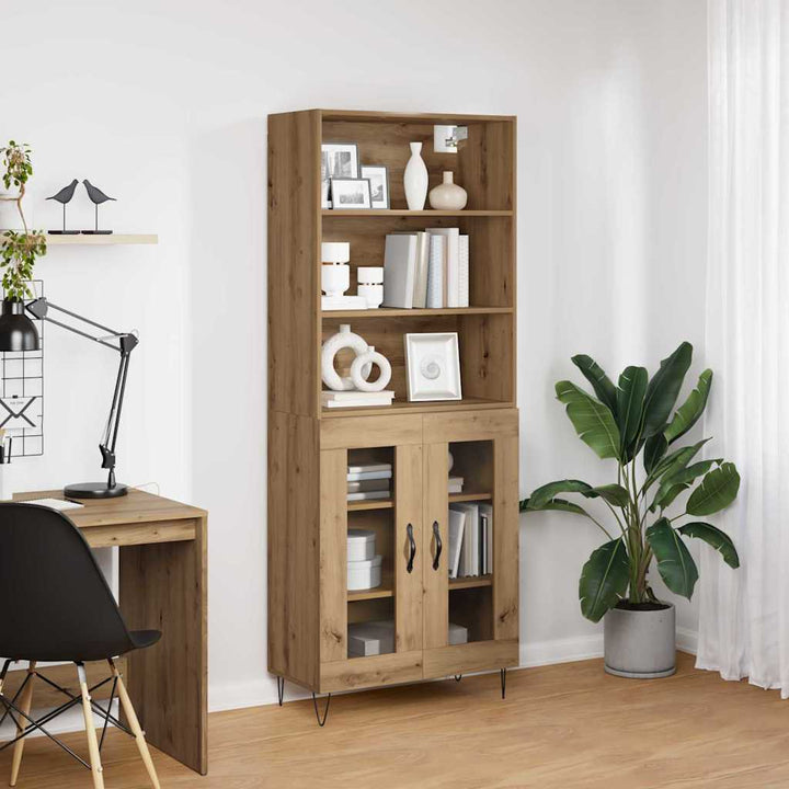 Highboard 2 pcs Artisan Egetræ 69,5 x 34 x 180 cm
